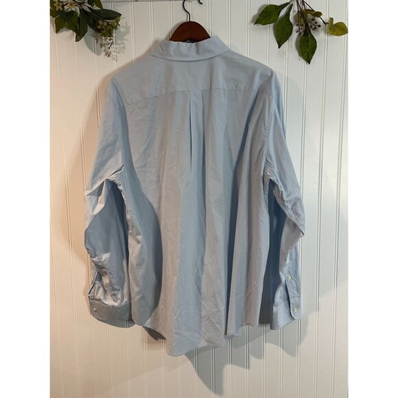 Vineyard Vines Mens Classic Fit Murray Shirt Light Blue Cotton/Spandex Size L - Picture 2 of 12